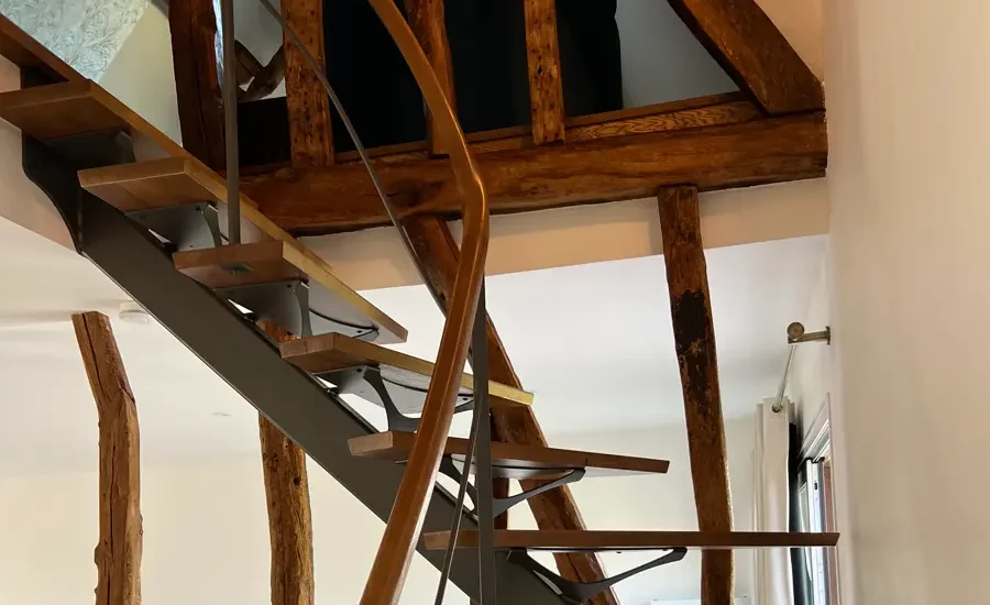 fabrication escalier acier beauvais