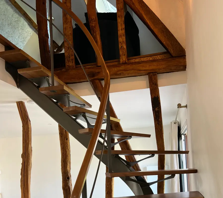 fabrication escalier acier beauvais