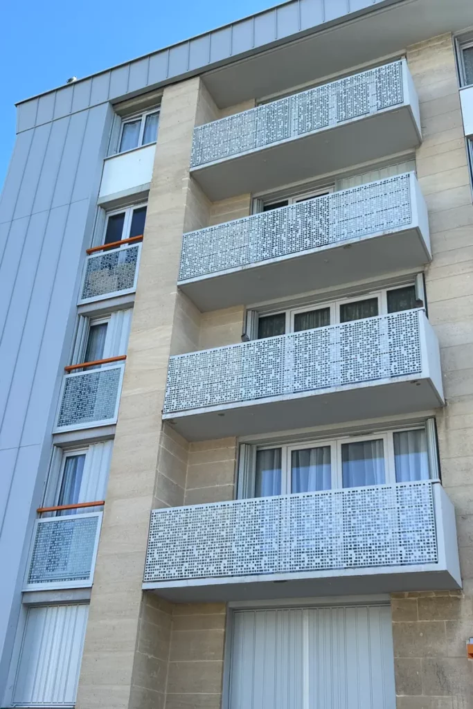 réhabilitation balcons métalliques oise