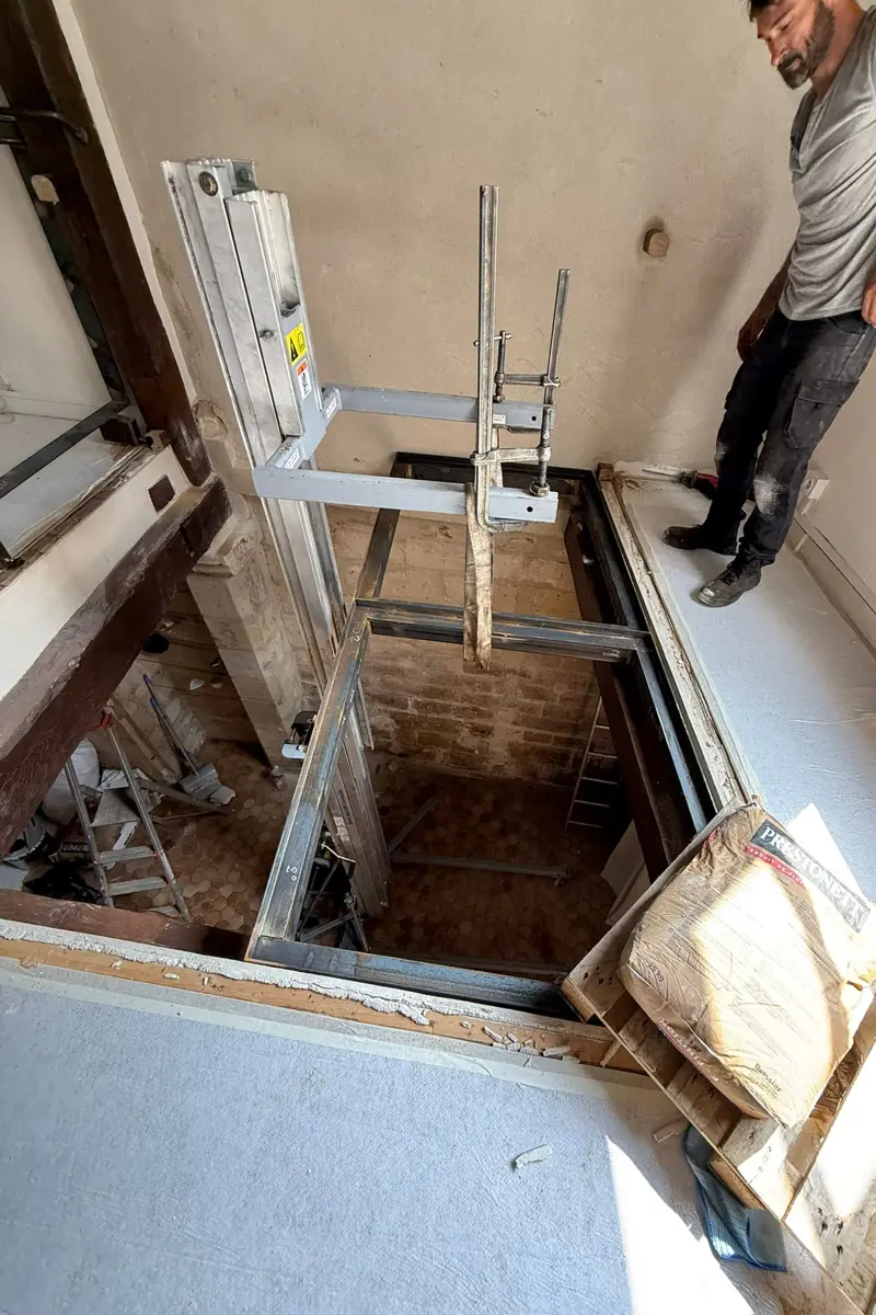 pose et fabrication plancher de verre senlis oise 60