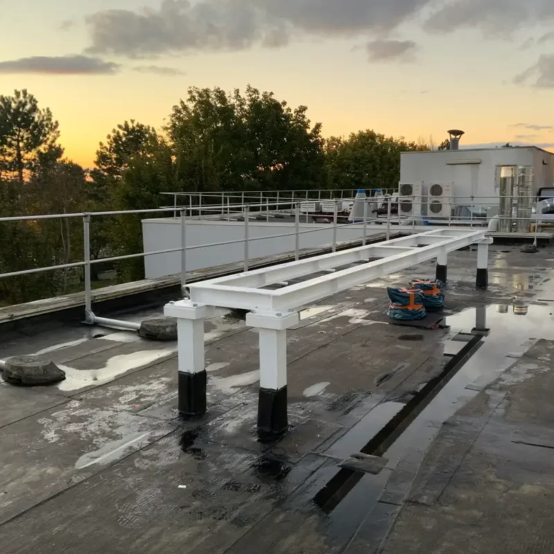 Structure métallique pour une entreprise de climatisation oise