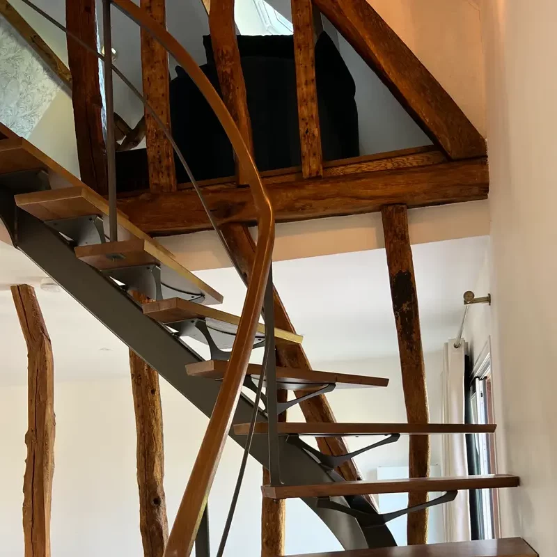 fabrication escalier acier beauvais