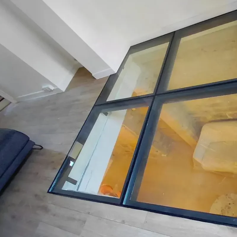 pose plancher de verre oise